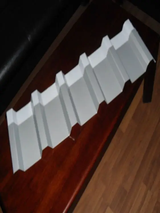 35-238-950 Zinc coated colorful roofing steel corrugated sheet metal roofing for sale,the thickness is 0.3-0.8