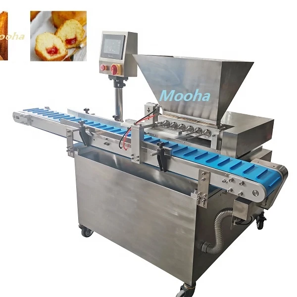 Multifunction Automatic Cream Cake Pastry Bread Stuff Filling Machine Stuffing Injector Snack Filler Bakery Equipment