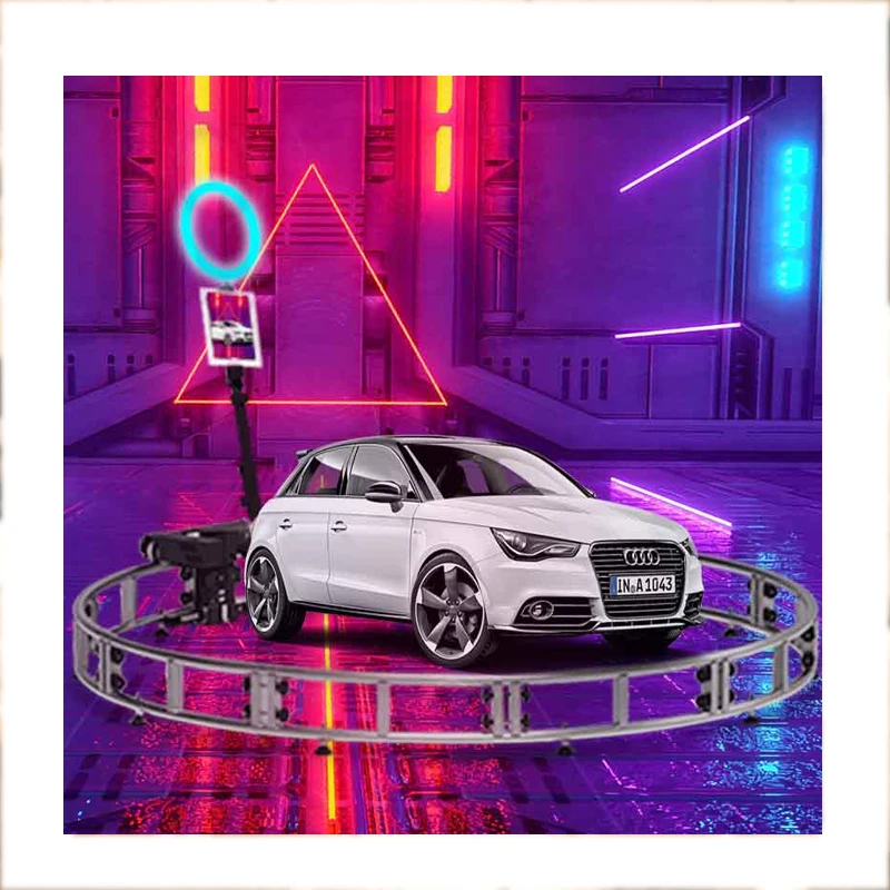 More fun magic photobooth bullet time trackstar 360 spin camera party supplies track 360 photo booth machine