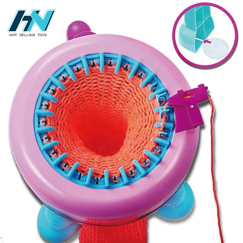 Creative Gifts Girls DIY craft kit weaving loom loops weaving loom Toys knitting kits for children