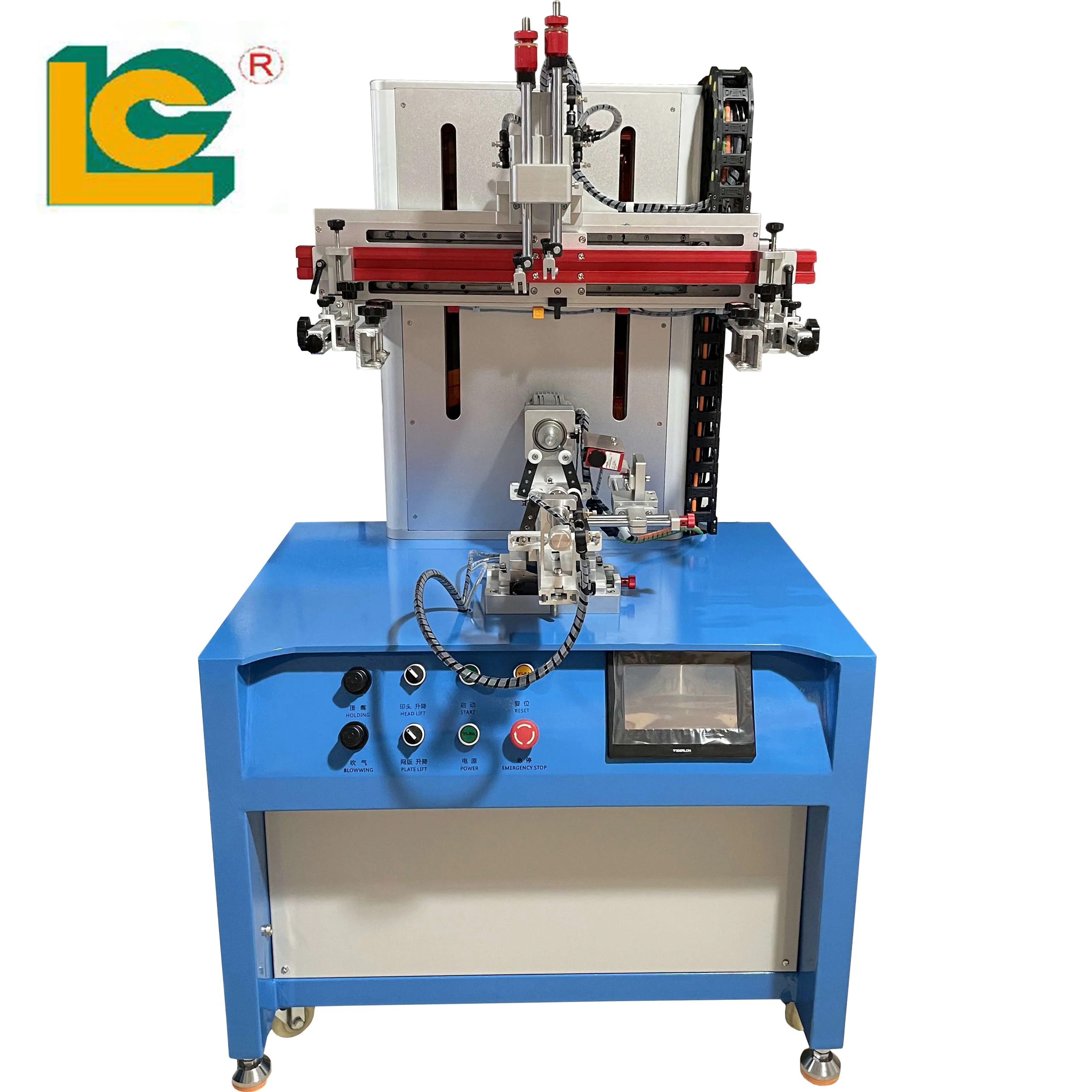 Good Quality PLC Bottle Screen Printing Machine CE Provided LC Screen Printer Round Screen Printing Machine Multi Color T Shirt