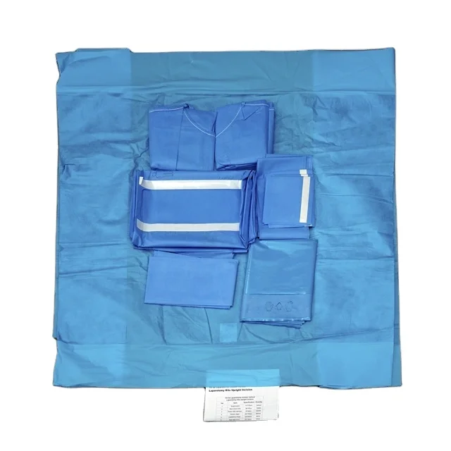 TUV verified factory direct sale Disposable Surgical Laparotomy   packs/kits