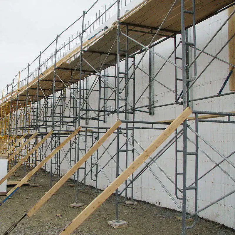 Building Construction Material Light Duty H Frame Scaffolding for