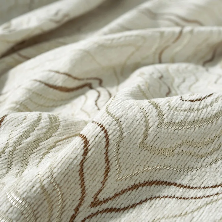 Жидкий золотой чехол для стула I shape chenille дивана