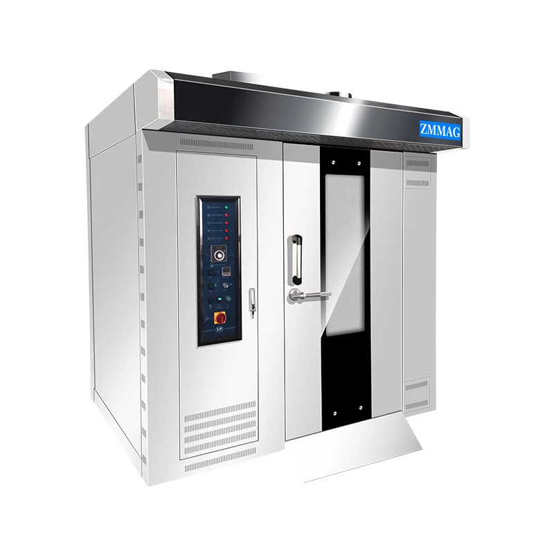 industrial bread baking oven electric and gas electric and diesel two energy rotary rack ovens