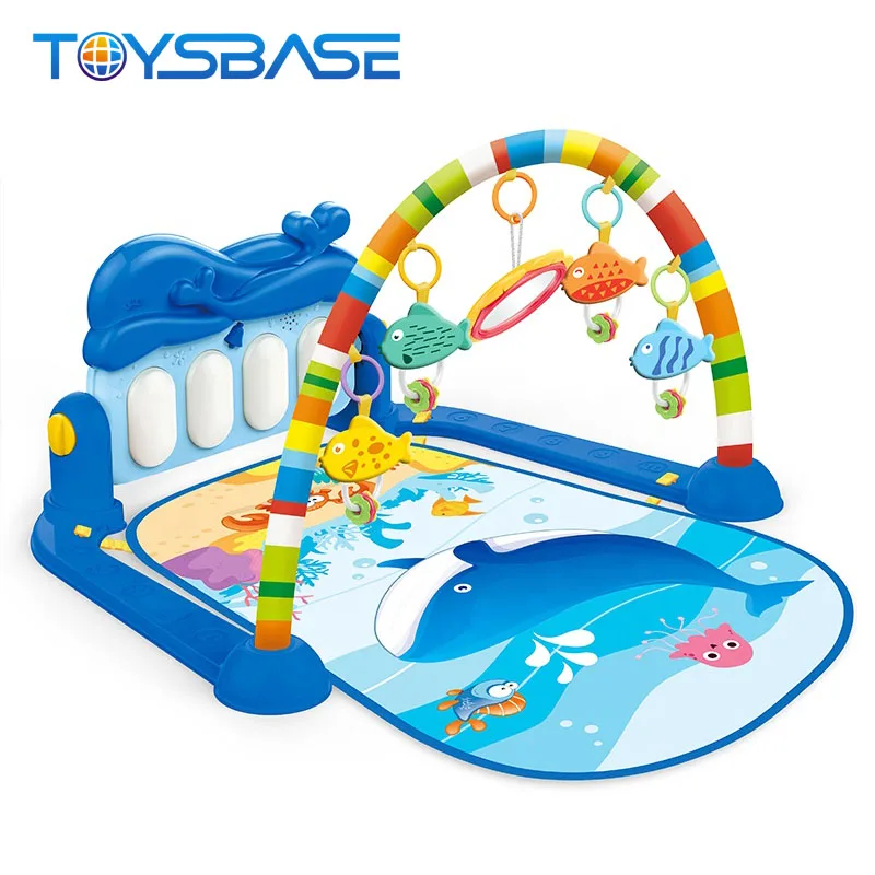 Toddler Baby Gym Playmat Piano Gym Musical Activity Mat