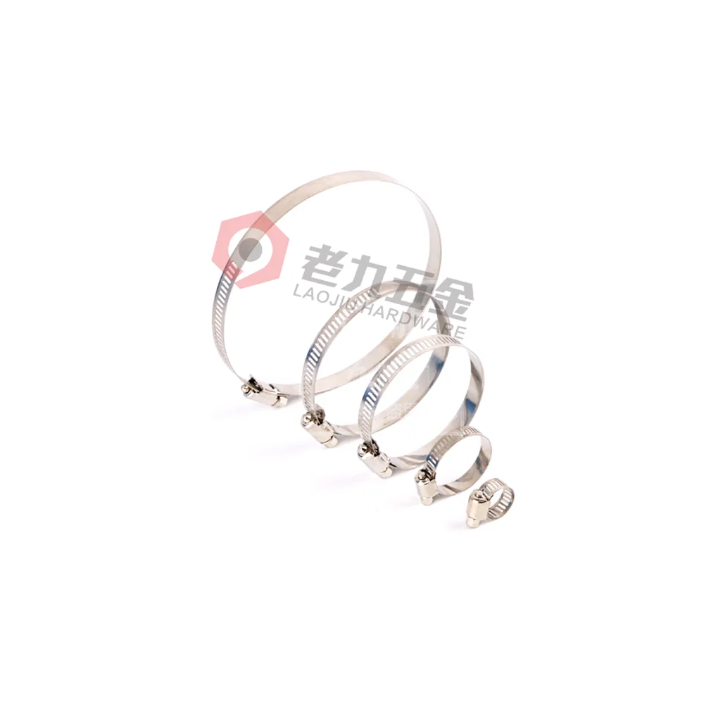 Good Brand American Type Best Price Stainless Steel Radiator Mounting Various Sizes Types Hose Clamp