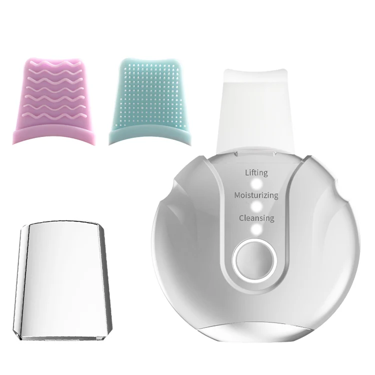 Coren Wholesale Exfoliators Skin Spatula Face Cleaning Facial Spatula Dead Skin Scrubber Ion Ultrasonic Peeling Beauty Mach