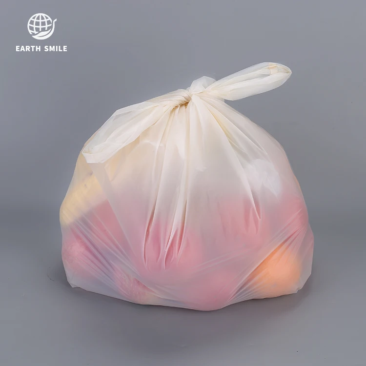 Футболка из кукурузного крахмала пластиковый пакет для покупок