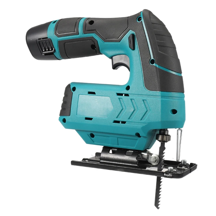 Power cutting electric hand jig saw machine 12V household model jig saw with battery pack