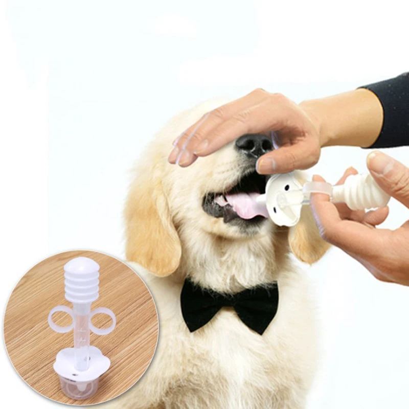 Pet medication feeder animal pet medicine syringe feeder dog cat puppy milk feeder