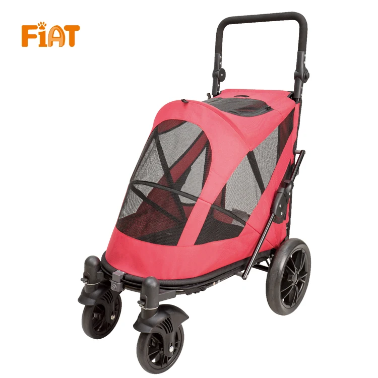 
luxury folding outdoor dog strollers pet trolley for sale twin pet stroller pet for cats dogs double 