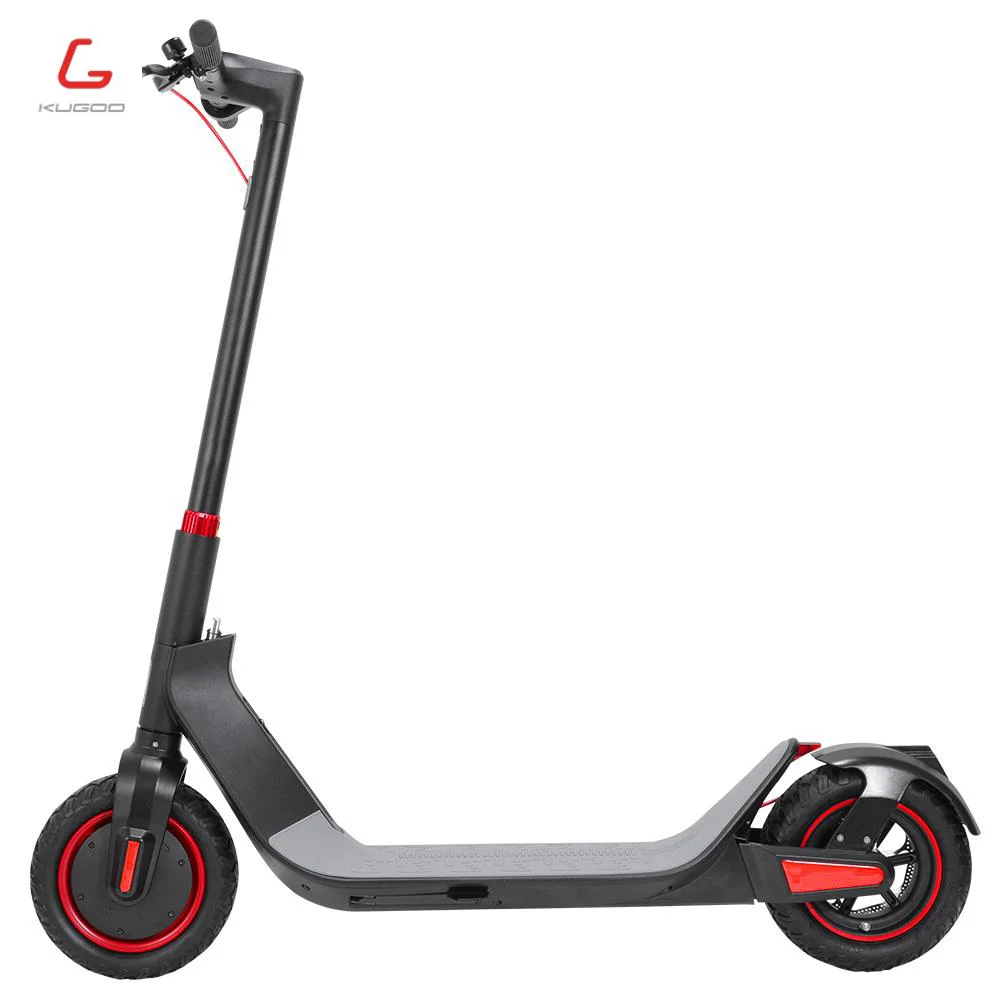 [EU STOCK] 100% Original KUGOO G-Max Folding Electric Scooter 10 Inch Pneumatic Tire 500W Brushless Motor  35km/h Max Speed