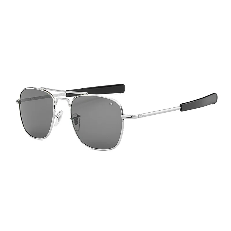 NEW AO Pilot 54mm Sunglasses Classic Popular Glass AO Sunglasses  For Driving Personalized Trends AO Sunglasses