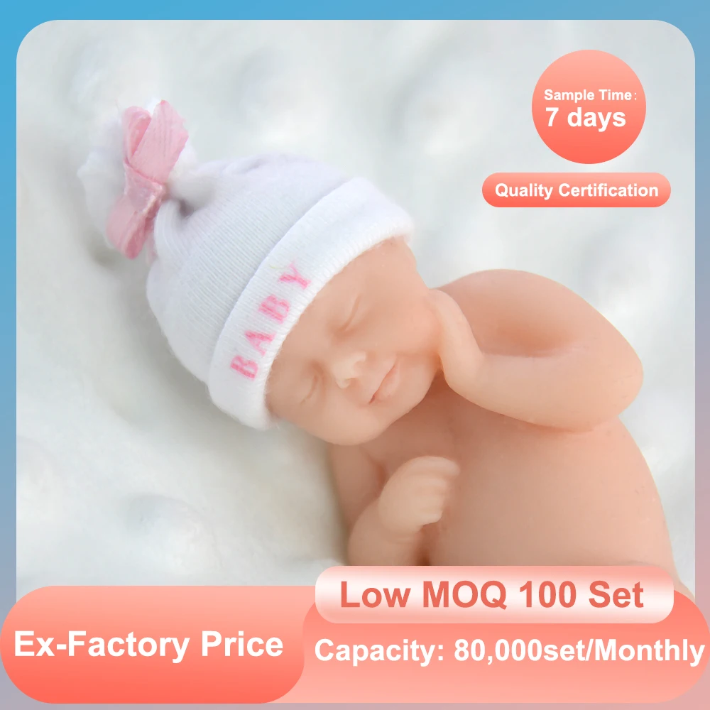 Realistic Kids Toys Reborn Baby Dolls Soft Silicone Full Body Silicone Newborn Baby Reborn Baby Dolls
