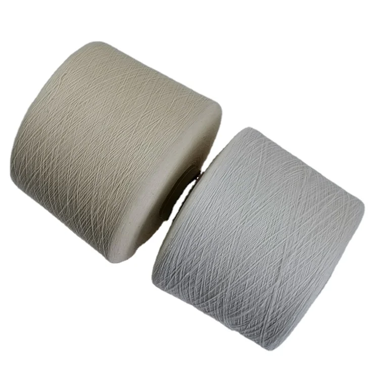 16NM/1 good quality yarns dyed color  high tenacity hemp yarn for textiles