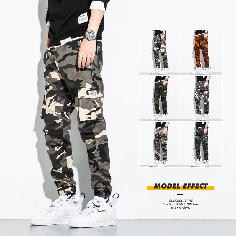 Wholesale Mens Joggers Pants Men Camouflage jeans Jogger Camo Trousers For Men