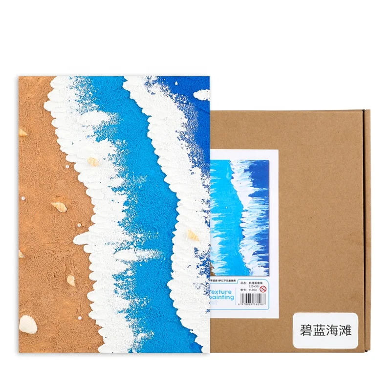 Заводская поставка набор художественной краски из кварцевого песка