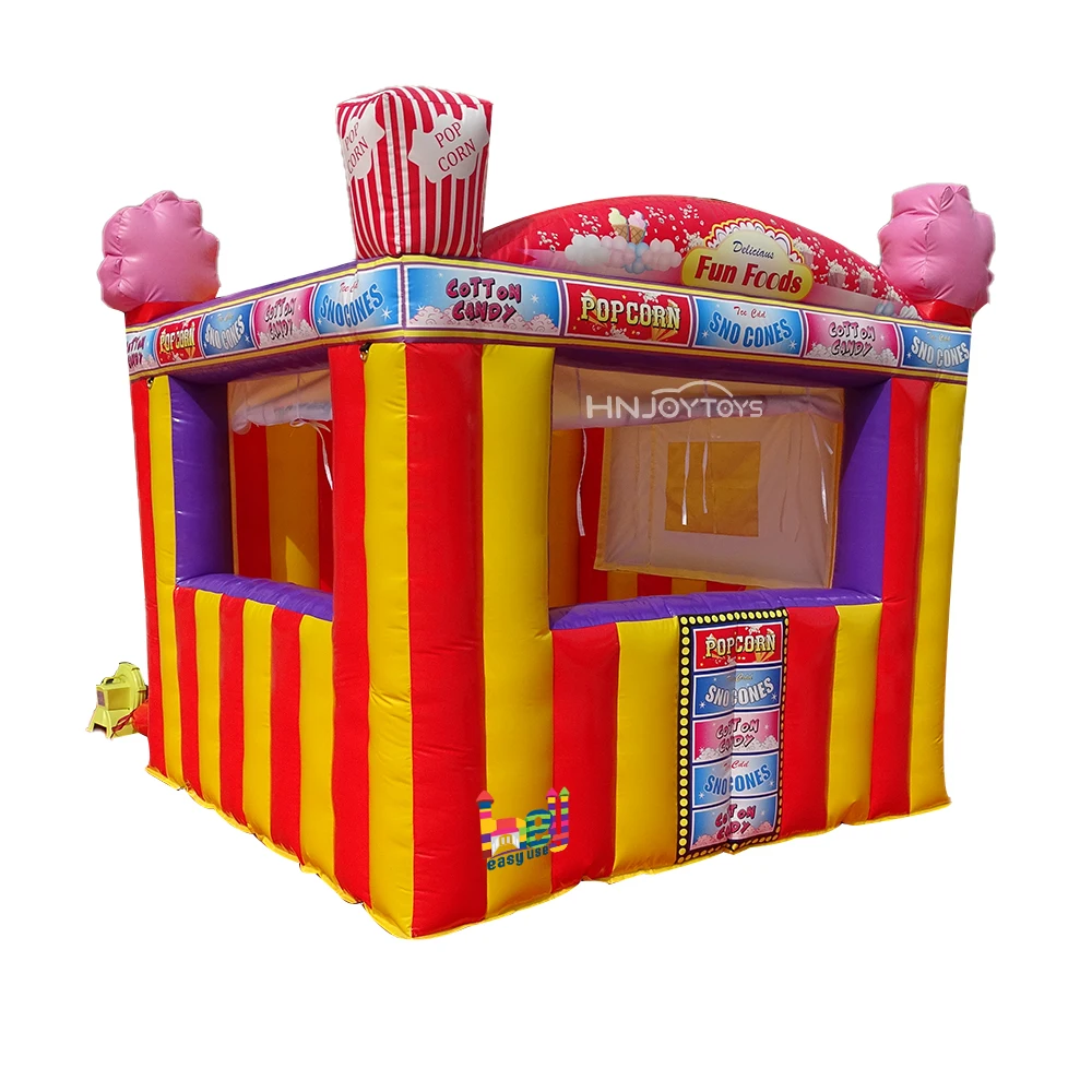 Custom Blow Up Carnival Treat Shop Inflatable Concession Stand Ice Cream Booth for Sale