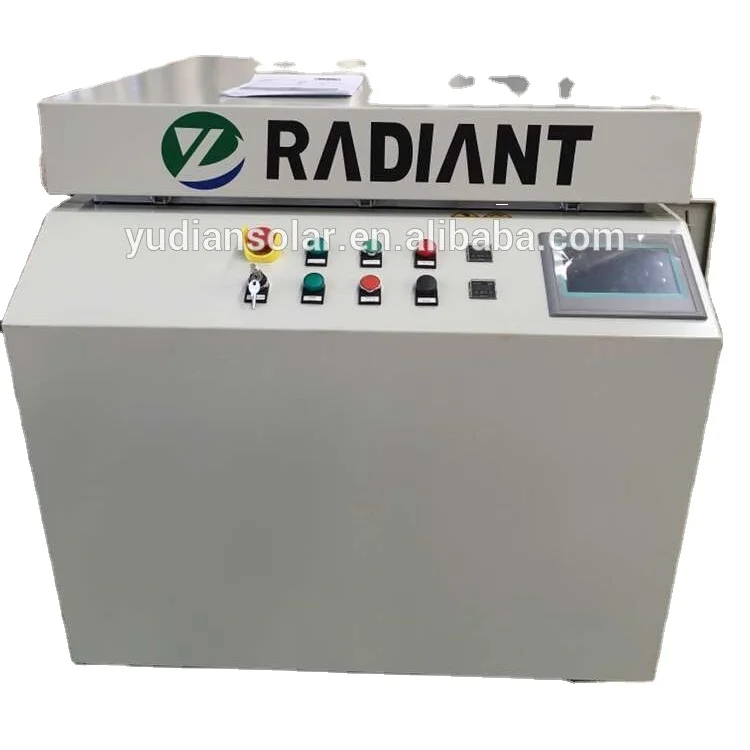 Radiant solar module laminator solar panel laminating machine heated by Electricity solar module laminator for experiment