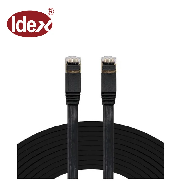 Manufacturer UTP indoor rj45 patch cord flat cat5e cable