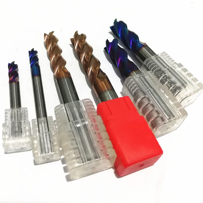 China Tungsten End Mill Manufacturer Solid Carbide CNC Milling Cutter Tools