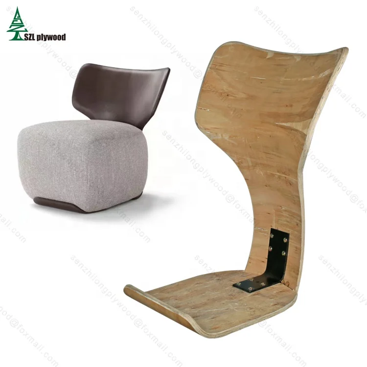 Top Sell Sofa Plywood Frame Factory Outlet Eucalyptus Fabric Chair Wood