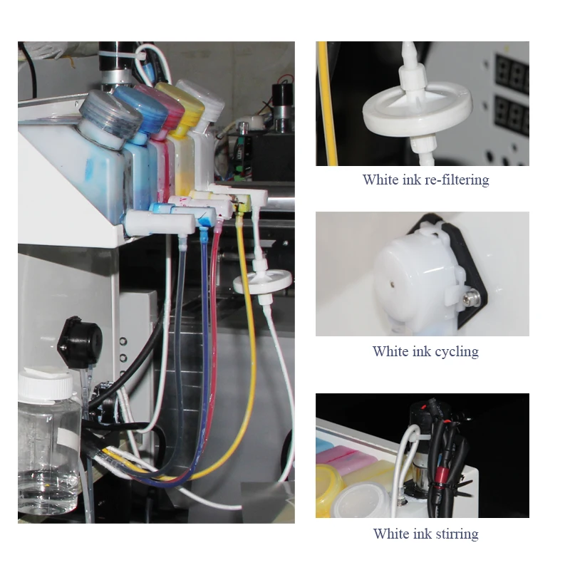a3 dtf printer with shaker and dryer industrial dtf printer with 2 heads