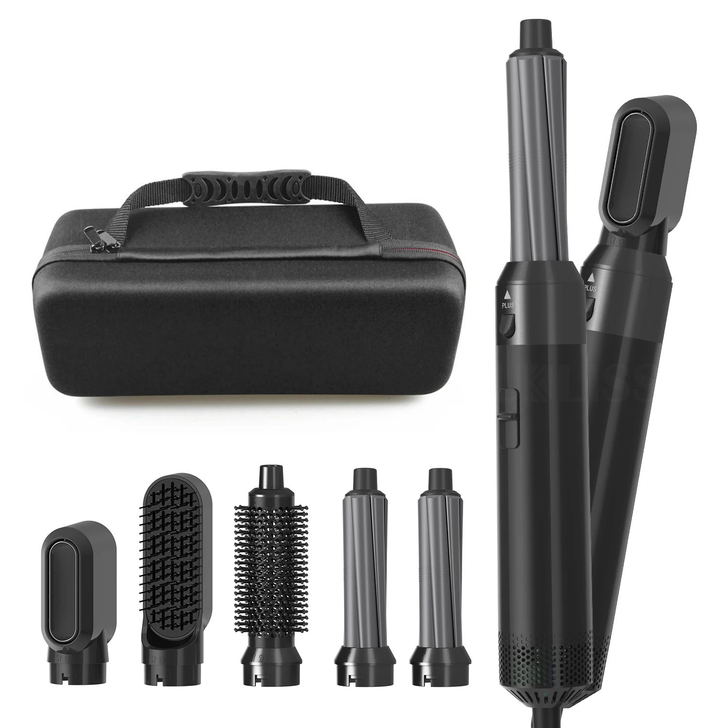 New Trend 5 In 1 Hair Air Wrap Styler hot air brush Hair Dryer Hot Air Brush Professional hair  Styling Tools