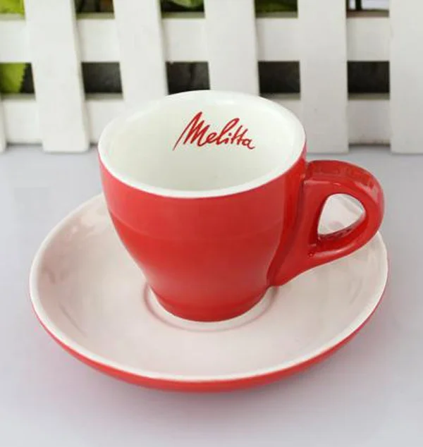 Popular high quality ceramic teacups and saucers