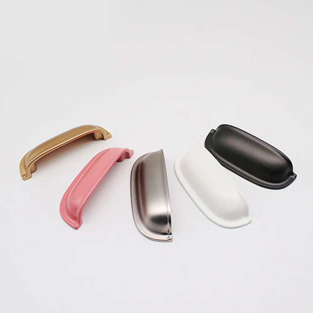 lower price shell handle different iron or aluminum drawer handles