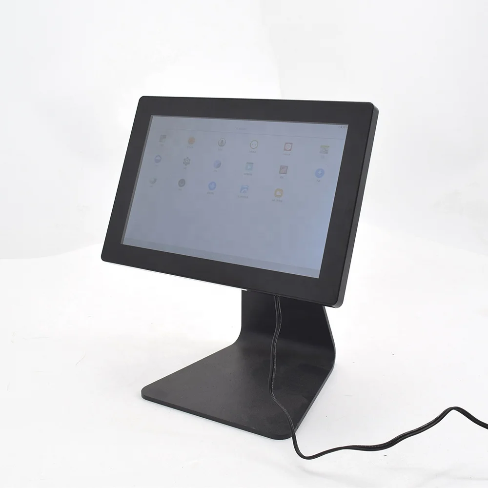 10.1 inch touch screen Android pos pc terminal cash register Checkout Counter on desk pos computer