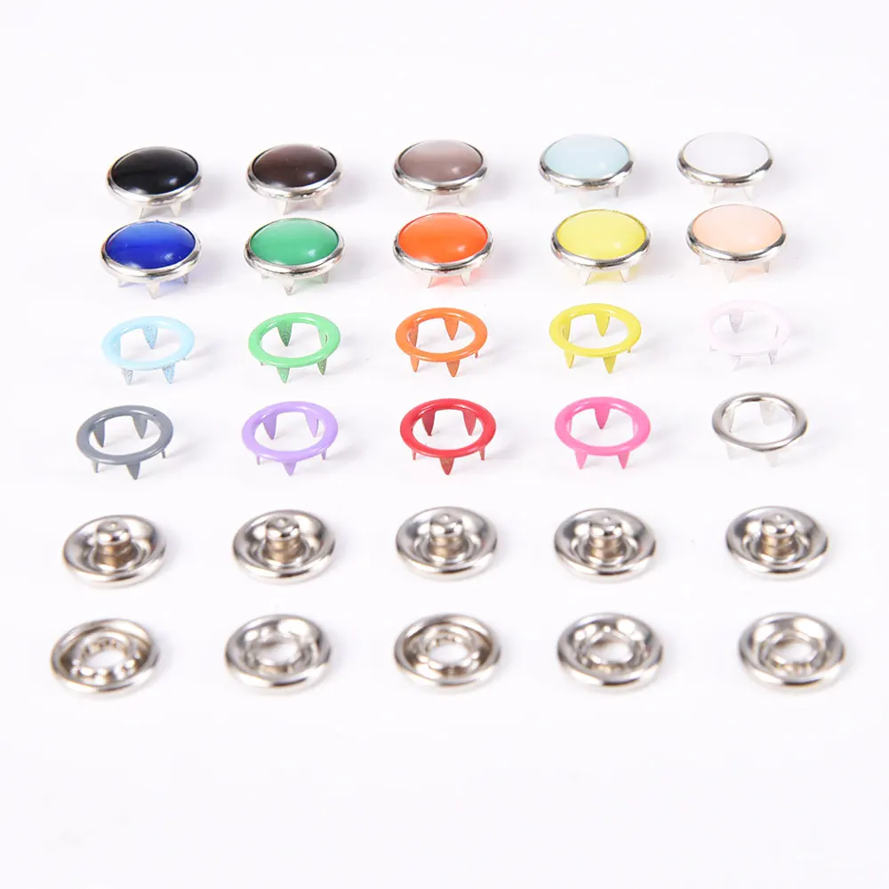 Wholesale Classic Pearl Prong Snap Ring Button Snap Fastener Kit