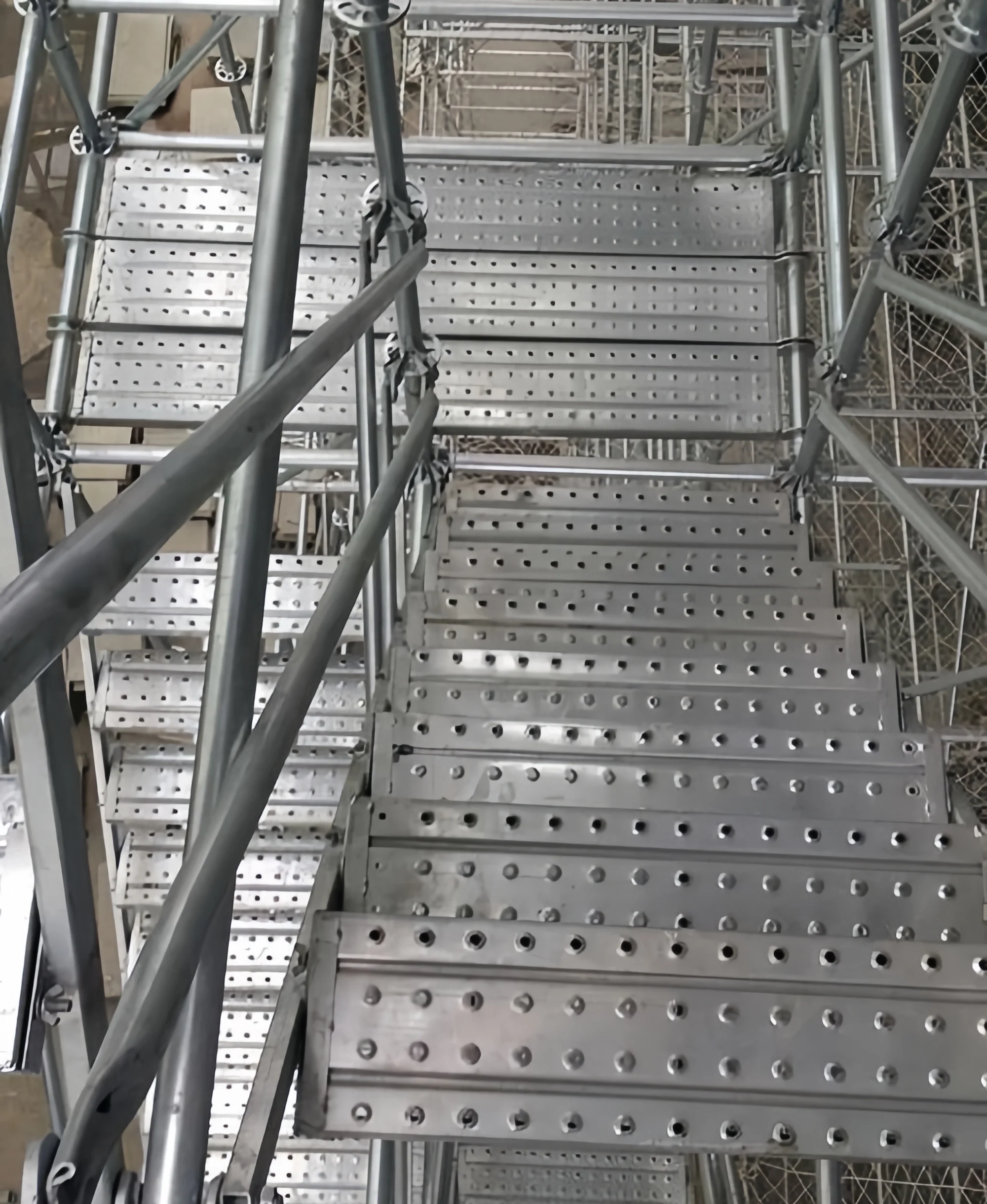 Scaffolding Step Stair Ladders for Construction Staircase Ringlock Scaffold Ladder