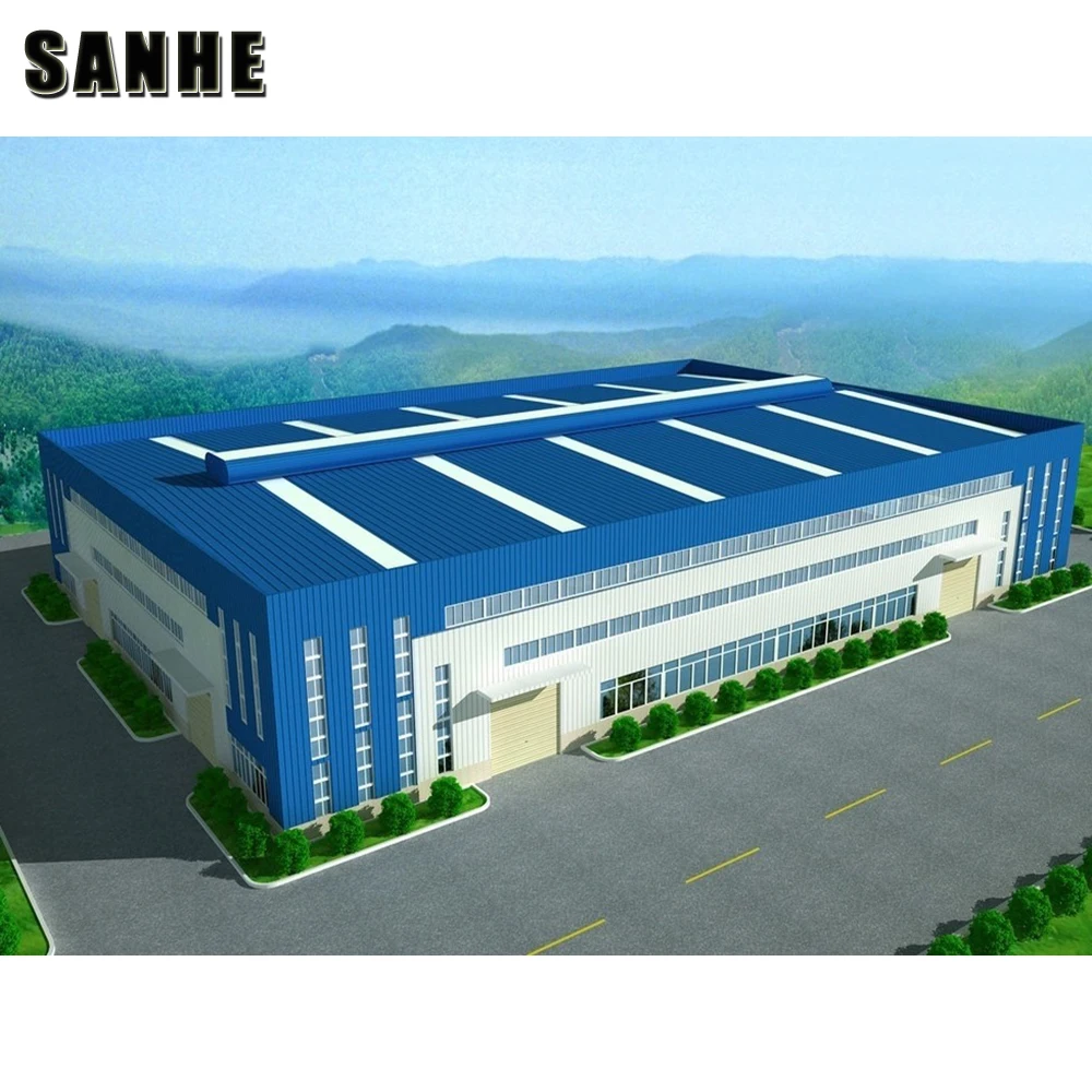 Лидер продаж Высококачественная надежная и перерабатываемая стальная конструкция для складов заводов