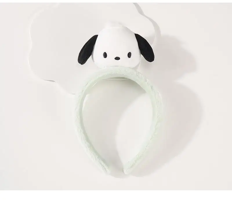 Genuine Cute Plush Doll Headband Kuromi Pachacco Cinnamoroll Versatile Decorative Headband