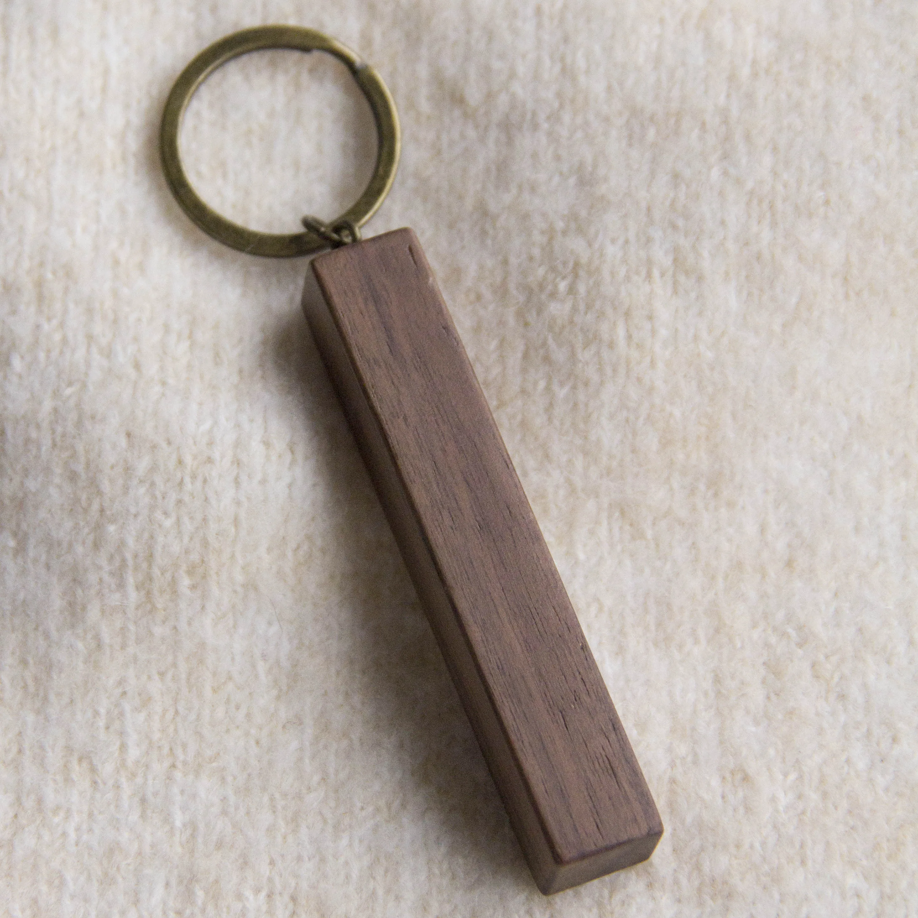 Quality Wooden Bar Keychain Engravable Blanks Wholesale