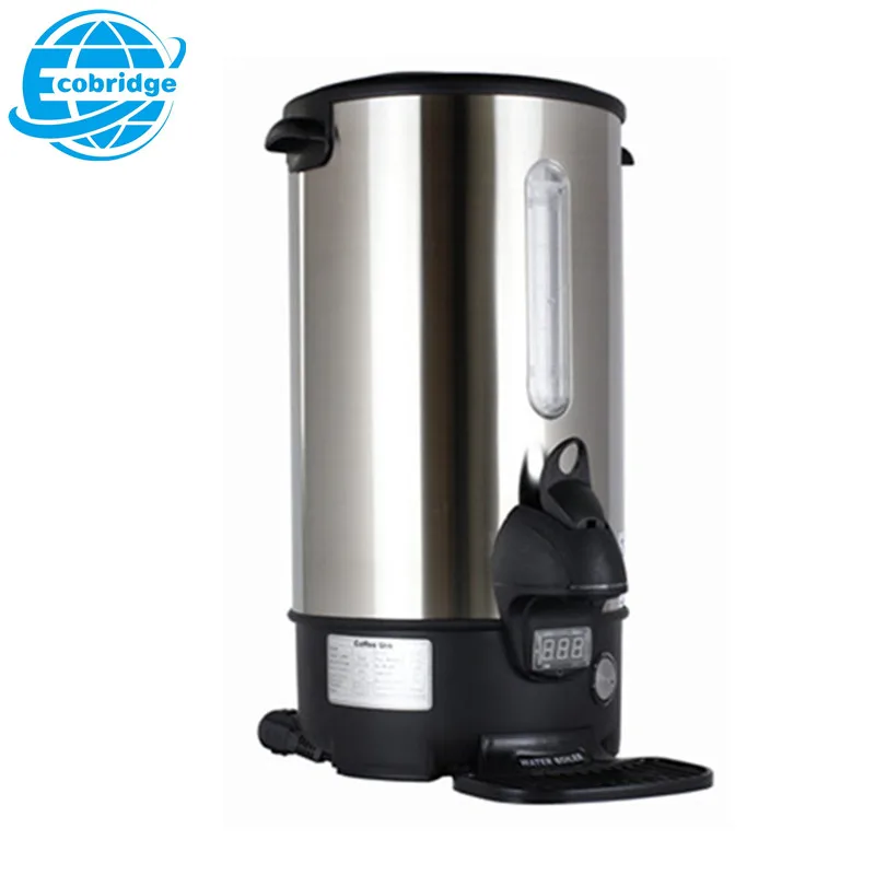 Hot Sale Commercial Electric Milk Tea Coffee Urn Stainless Steel Catering Hot Water Boiler for Restaurant Use