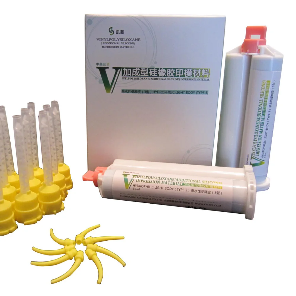 2023 New food grade dental impression material mixing silicone rubber gun original gold supplier