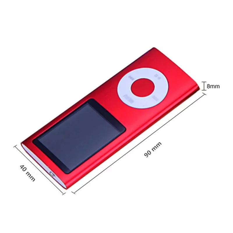 1.8 inch LCD Compact and portable Colorful MP3 Media MP4 Player Music Video FM Player