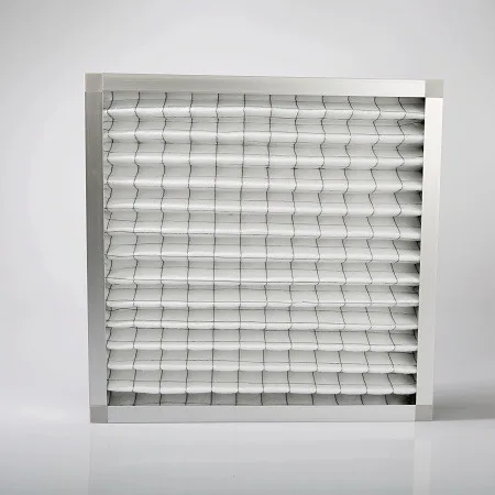 H13 H14 Mini Pleat Panel HEPA Filter High Efficiency Aluminum Partition Farm Fiberglass Filter For Laminar Air Flow Hood Medium