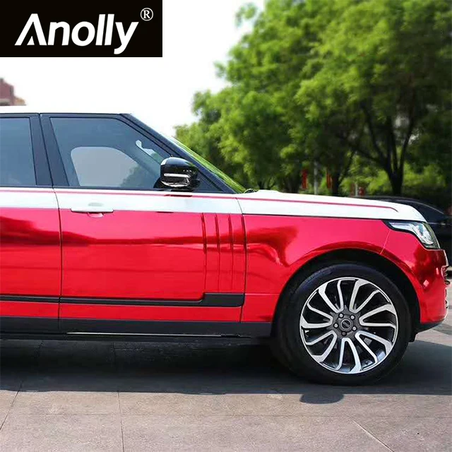  Anolly хромированная синяя Автомобильная виниловая пленка 1 52*30