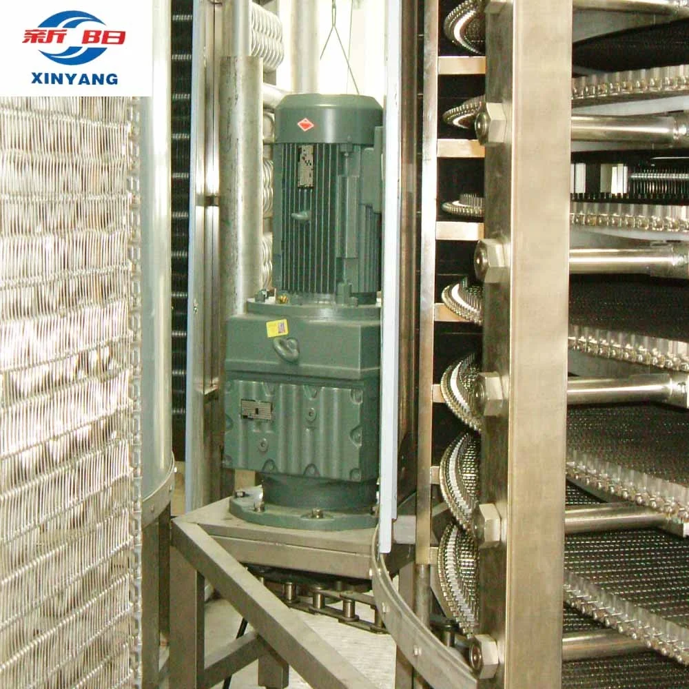 2019 Hot sale IQF single double spiral Freezer for shrimp with CE certificate