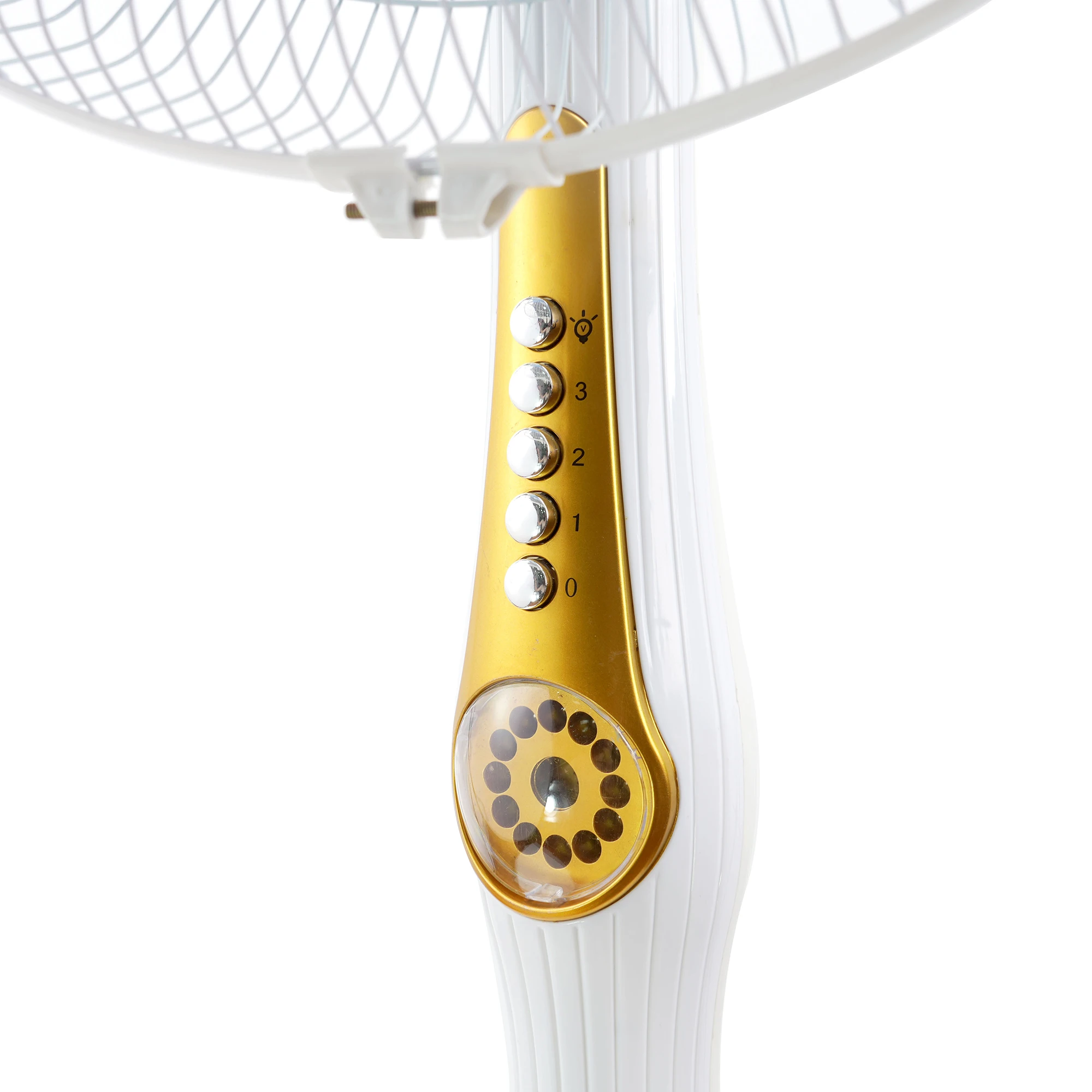 Chinese sale wholesale prices solar  rechargeable fan 16 inch rechargeable fan with led light