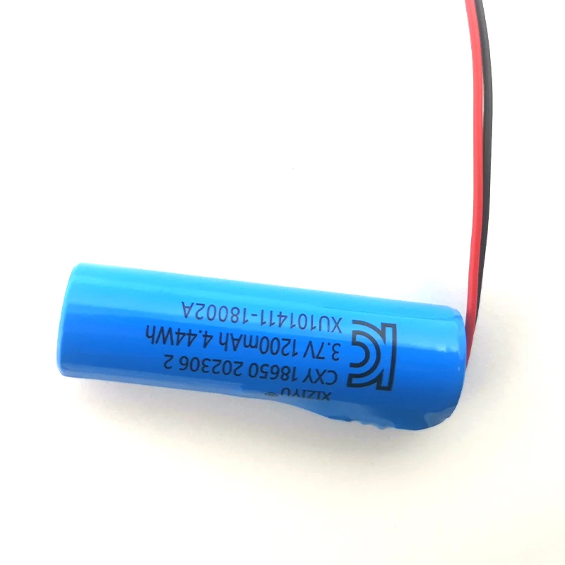 KC certification high Quality Rechargeable 18650 1200mAh 4.44Wh Lithium Ion battery