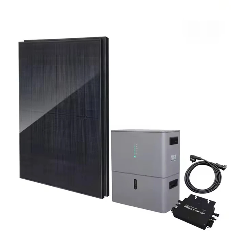 MESS Micro Energy System 2KW Stackable Solar System Solar Power Plant with PVHub and Micro Inverter Solar balcony system
