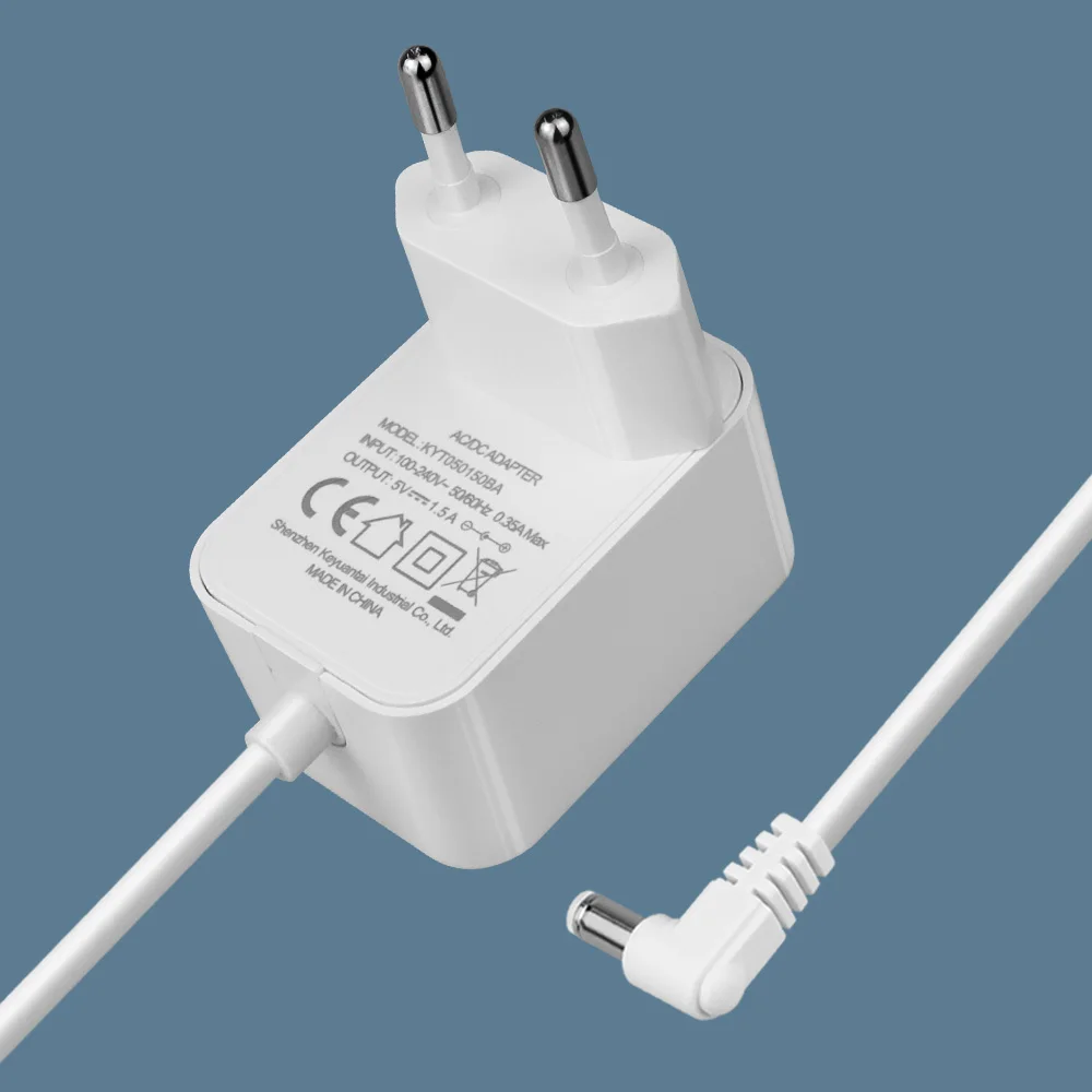 KR US EU вилка CE FCC RoHs KC Сертифицированный адаптер питания 5V 6V 12V