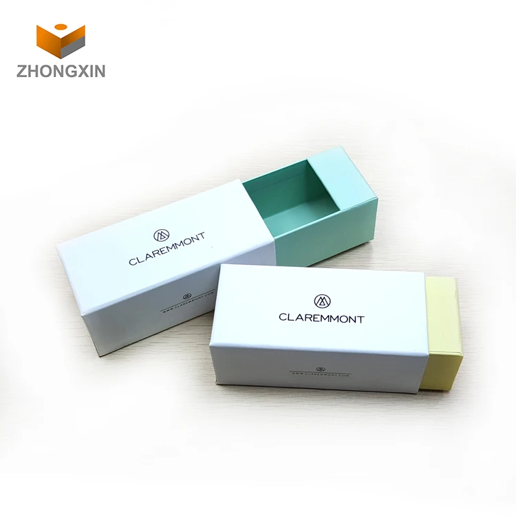 Luxury Special Customize Design Drawer Eyeglasses Case White Cardboard Eyeglasses Packaging Box