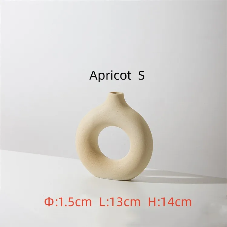 Home Decor Nordic Bouquet Wedding Decoration Porcelain Vases Artificial Plants Ceramic Flower Vases