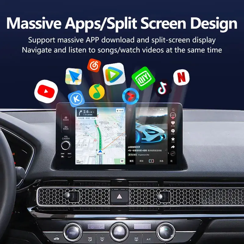 2 32 Гб Wirelesscarplay Ai Box Si Ai-box-carplay Dongle magic 0 adaptateur car play sans fil для Audi A5 honda accord 9-го поколения